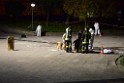 Einsatz BF Messerstecherei Koeln Neustadt Nord Eberplatz Platzmitte P211